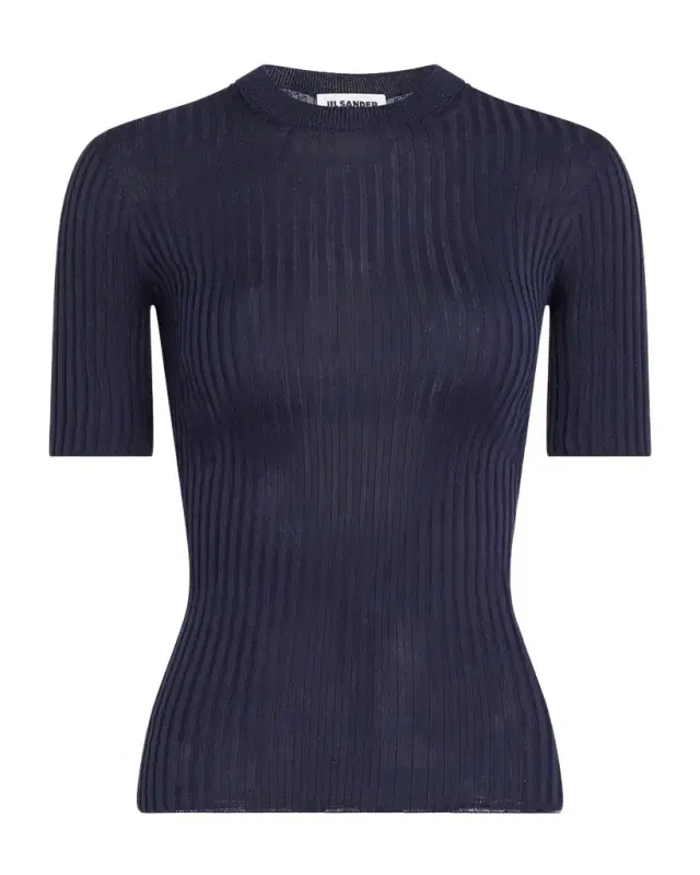 Short-Sleeve Rib T-Shirt
