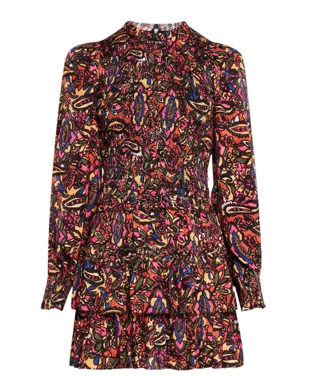 LOVE THE LABEL Stained Glass Prism Yolanda Mini Dress