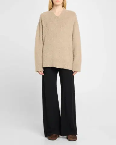 Tory Burch Mellow Suede Shearling Mules | Thumbnail 2 Tory Burch Mellow Suede Shearling Mules | Thumbnail 2