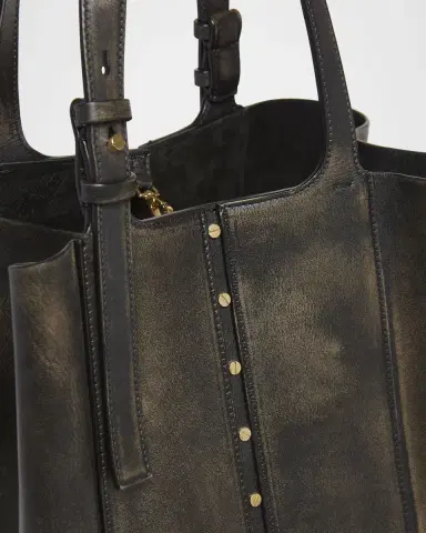Golden Goose 24/7 North-South Distressed Leather Shoulder Bag | Thumbnail 6 Golden Goose 24/7 North-South Distressed Leather Shoulder Bag | Thumbnail 6