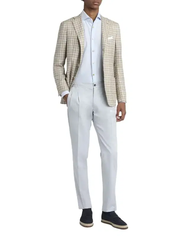 Men 's Cashmere-Blend Check Sport Coat