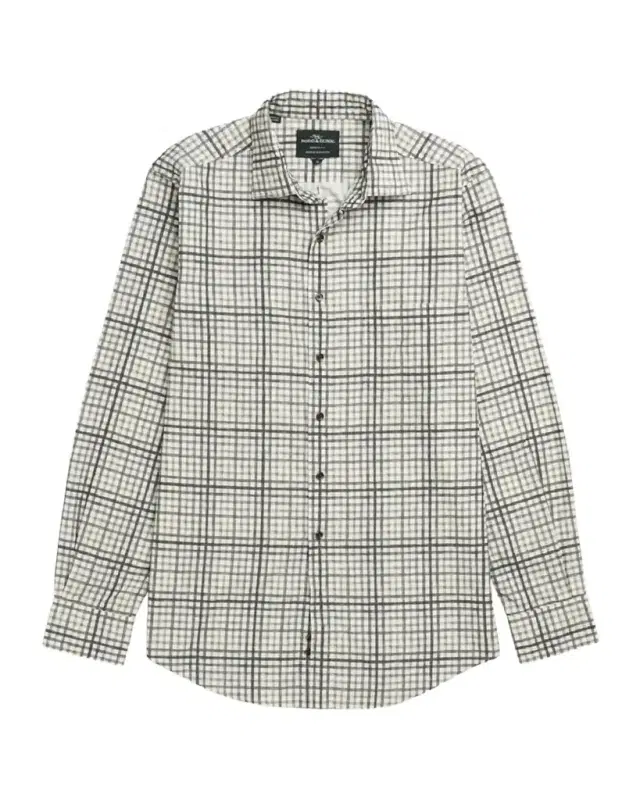 Rodd & Gunn Men 's Brookdale Multi-Check Corduroy Casual Button-Down Shirt