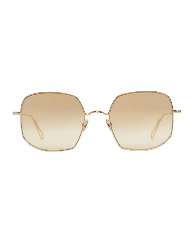 Varenne Square Metal & Nylon Sunglasses