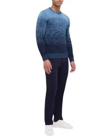 Bugatchi Men's Wool Degrade Crewneck Sweater | Thumbnail 1