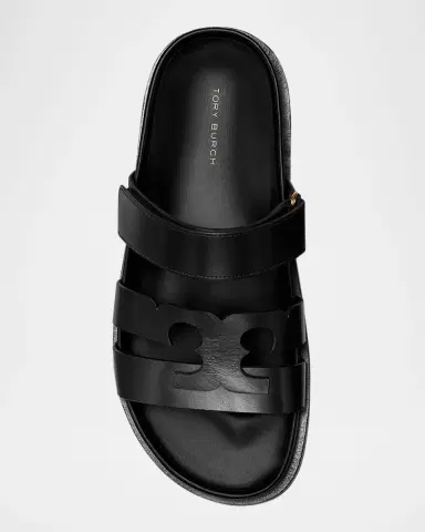 Tory Burch Ines Leather Triple-Band Sport Mule Sandals | Thumbnail 3 Tory Burch Ines Leather Triple-Band Sport Mule Sandals | Thumbnail 3