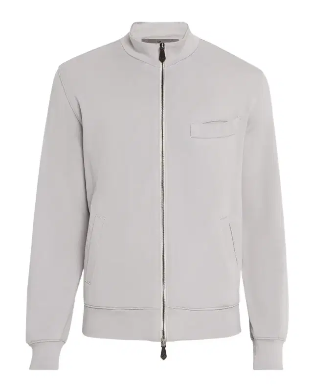 Men 's Full-Zip Knit Track Jacket