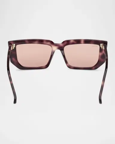 Max Mara Acetate Rectangle Sunglasses | Thumbnail 5 Max Mara Acetate Rectangle Sunglasses | Thumbnail 5