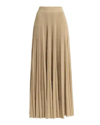 Loro Piana Luciole Pleated Knit Cashmere-Blend Maxi Skirt | Thumbnail 1