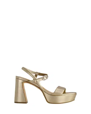 Bernardo Metallic Ankle-Strap Platform Sandals | Thumbnail 1 Bernardo Metallic Ankle-Strap Platform Sandals | Thumbnail 1
