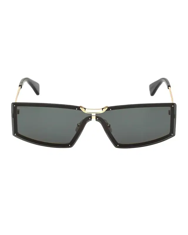 Max Mara Metal Rectangle Sunglasses