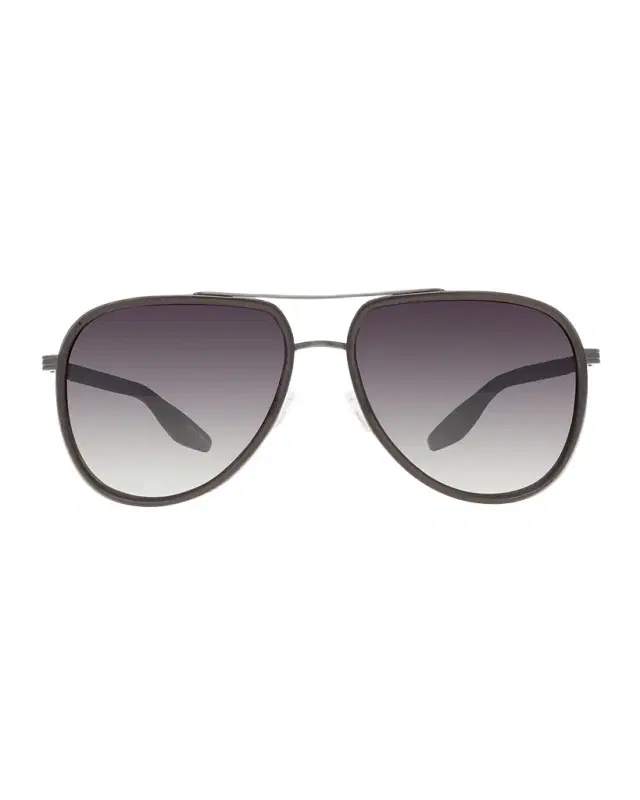 Barton Perreira Men 's Cani Acetate and Titanium Aviator Sunglasses