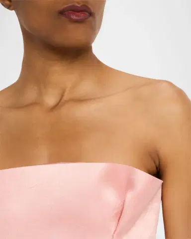 Philosophy di Lorenzo Serafini Strapless Pleats Mini Dress | Thumbnail 5