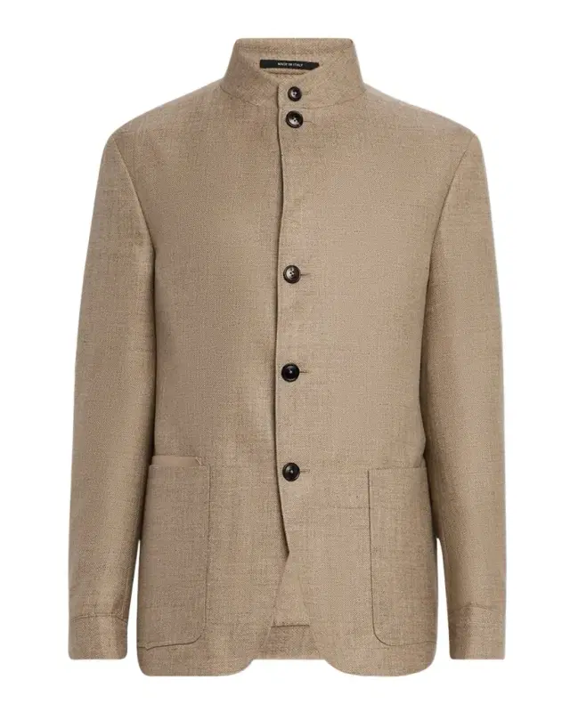 Men 's Cashmere-Blend Basketweave Blazer