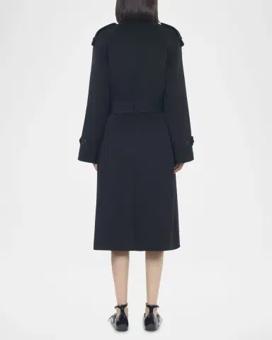 The Kooples Belted Trench Coat | Thumbnail 4 The Kooples Belted Trench Coat | Thumbnail 4