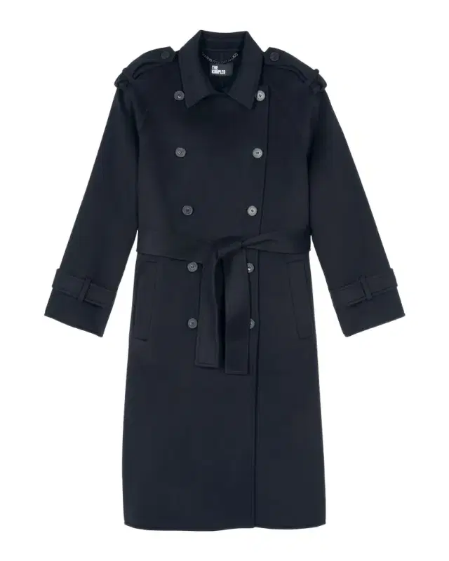 The Kooples Belted Trench Coat