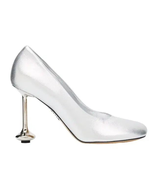 Loewe Toy Metallic Leather Stiletto Pumps