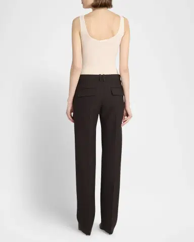 The Row Mandie Scoop-Neck Sleeveless Bodysuit | Thumbnail 2 The Row Mandie Scoop-Neck Sleeveless Bodysuit | Thumbnail 2