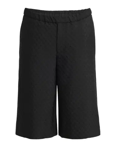 Alexander McQueen Men's Skull Jacquard Pajama Shorts | Thumbnail 1