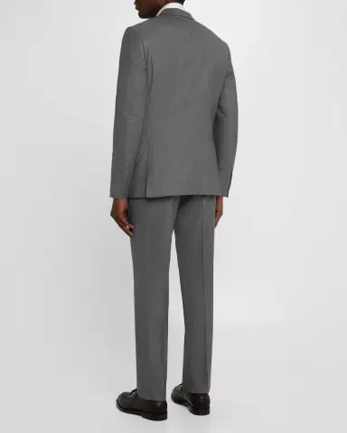 Zegna Men's Windowpane Couture Suit | Thumbnail 3