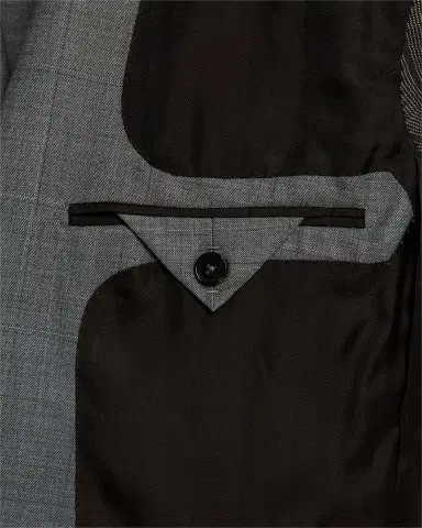 Zegna Men's Windowpane Couture Suit | Thumbnail 7