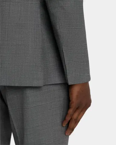Zegna Men's Windowpane Couture Suit | Thumbnail 9