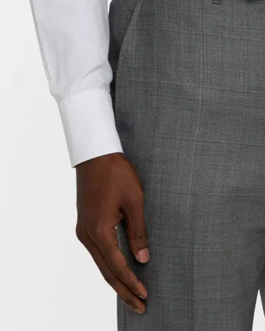 Zegna Men's Windowpane Couture Suit | Thumbnail 10