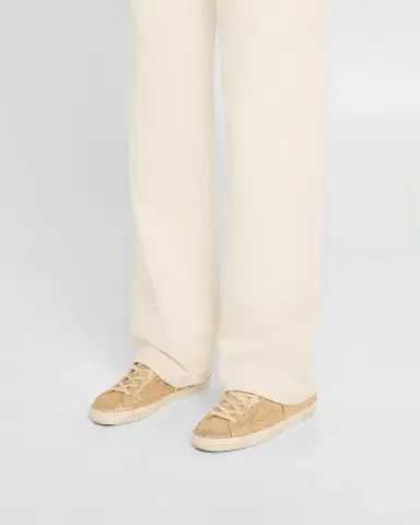 Golden Goose Super-Star Glitter Suede Low-Top Sneakers | Thumbnail 2 Golden Goose Super-Star Glitter Suede Low-Top Sneakers | Thumbnail 2