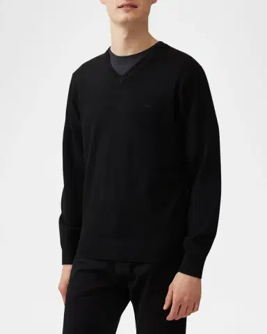 Rodd & Gunn Men's Phoenix Wool V-Neck Sweater | Thumbnail 2