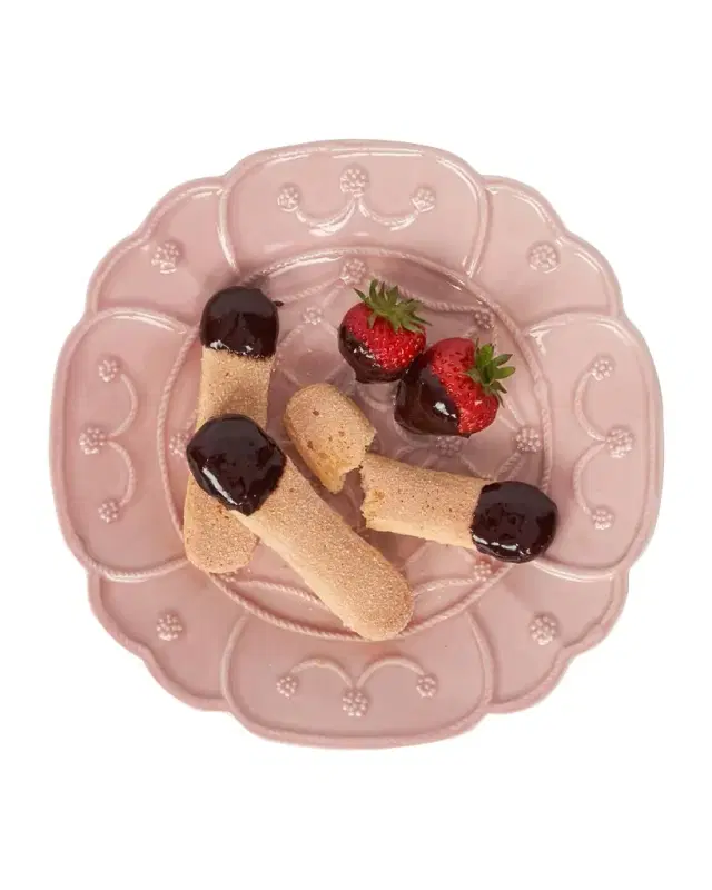Juliska Jardins Du Monde Assorted Dessert/Salad Plates, Set of 4