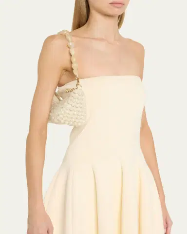 Cult Gaia Mercier Beaded Zip Shoulder Bag | Thumbnail 2