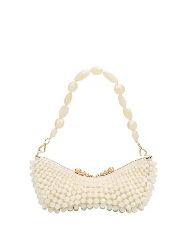 Cult Gaia Mercier Beaded Zip Shoulder Bag | Thumbnail 1