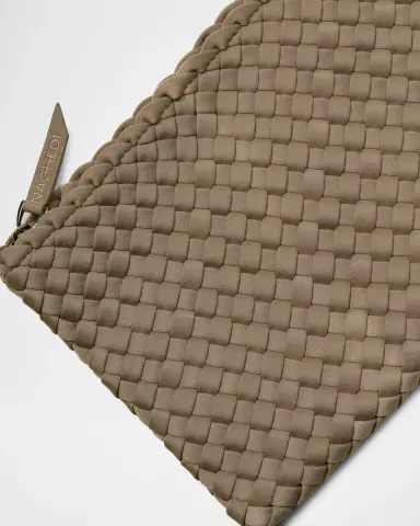 NAGHEDI St. Barths Large Woven Tote Bag | Thumbnail 5