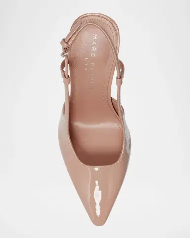 Marc Fisher LTD Torry Patent Leather Slingback Pumps | Thumbnail 2 Marc Fisher LTD Torry Patent Leather Slingback Pumps | Thumbnail 2