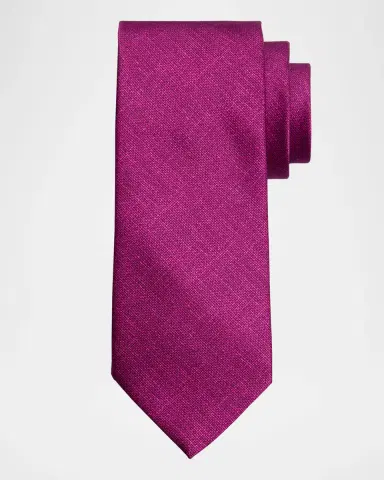 Stefano Ricci Men's Solid Silk Tie | Thumbnail 7