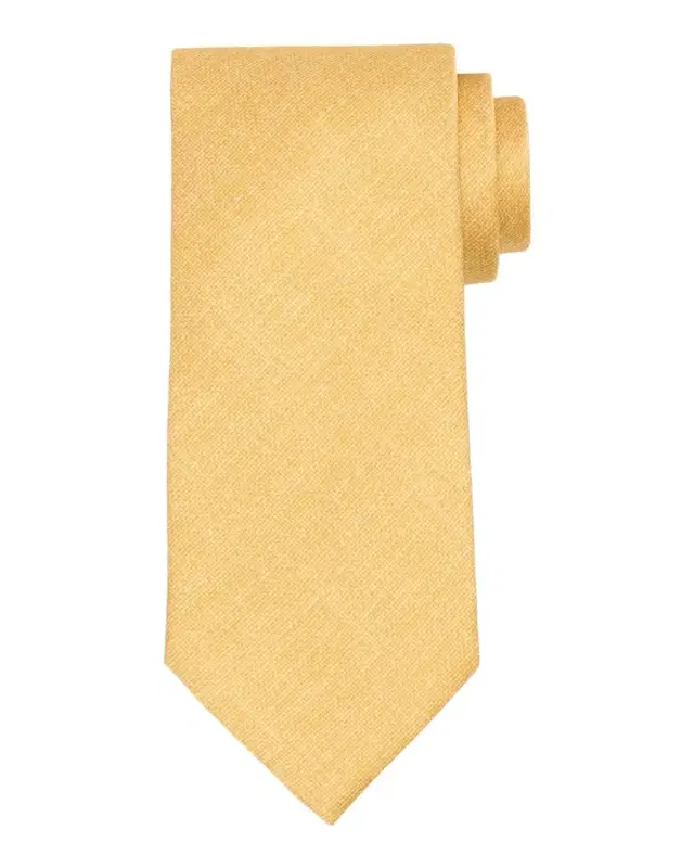 Men 's Solid Silk Tie