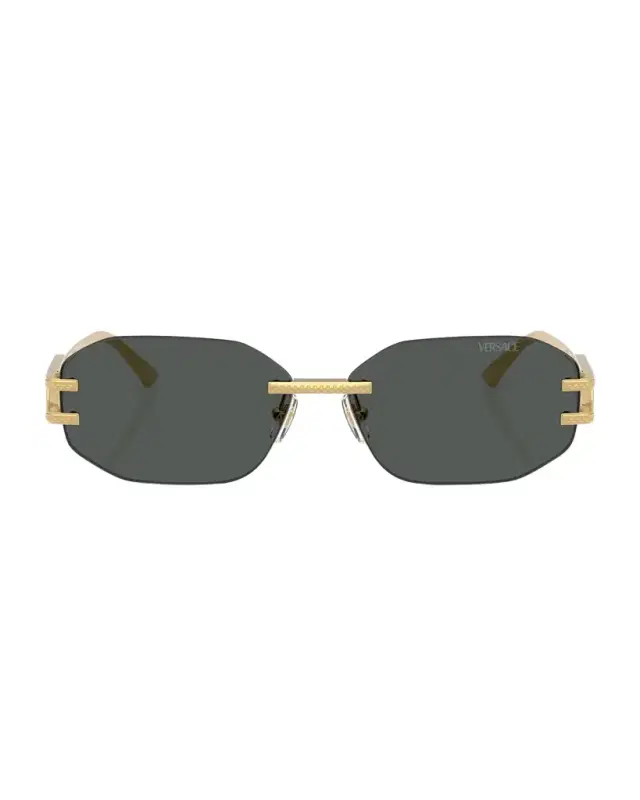 Versace VE2274 Oval Metal Sunglasses
