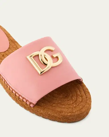 Dolce & Gabbana DG Medallion Napa Espadrille Sandals | Thumbnail 5 Dolce & Gabbana DG Medallion Napa Espadrille Sandals | Thumbnail 5