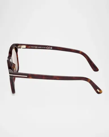 Tom Ford Men's Barron Acetate Square Sunglasses | Thumbnail 4
