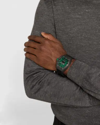 Franck Muller 44mm Carbon Green Watch | Thumbnail 2