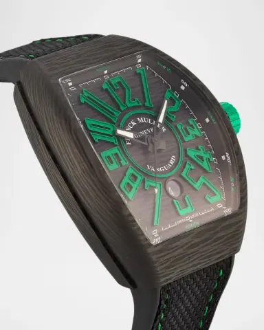 Franck Muller 44mm Carbon Green Watch | Thumbnail 3