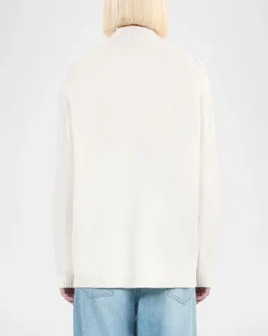 The Kooples Mock-Neck Cashmere-Blend Sweater | Thumbnail 6