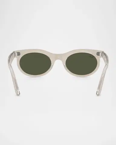 Ray-Ban Wayfarer Oval Propionate Sunglasses, 53mm | Thumbnail 4