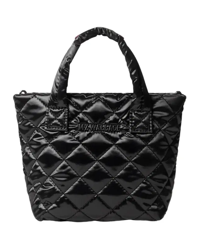 MZ WALLACE Petite Metro Deluxe Tote Crossbody Bag