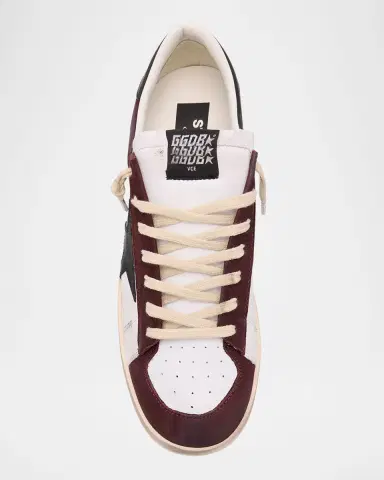 Golden Goose Men's Stardan Leather Low-Top Sneakers | Thumbnail 6 Golden Goose Men's Stardan Leather Low-Top Sneakers | Thumbnail 6