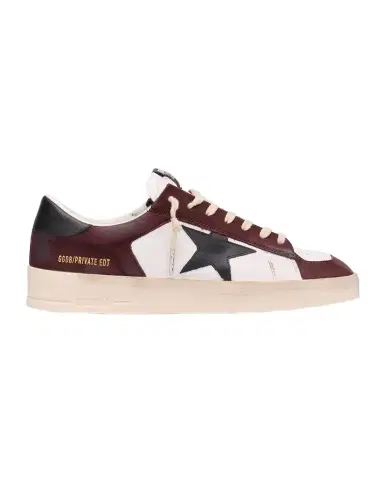 Golden Goose Men's Stardan Leather Low-Top Sneakers | Thumbnail 1 Golden Goose Men's Stardan Leather Low-Top Sneakers | Thumbnail 1