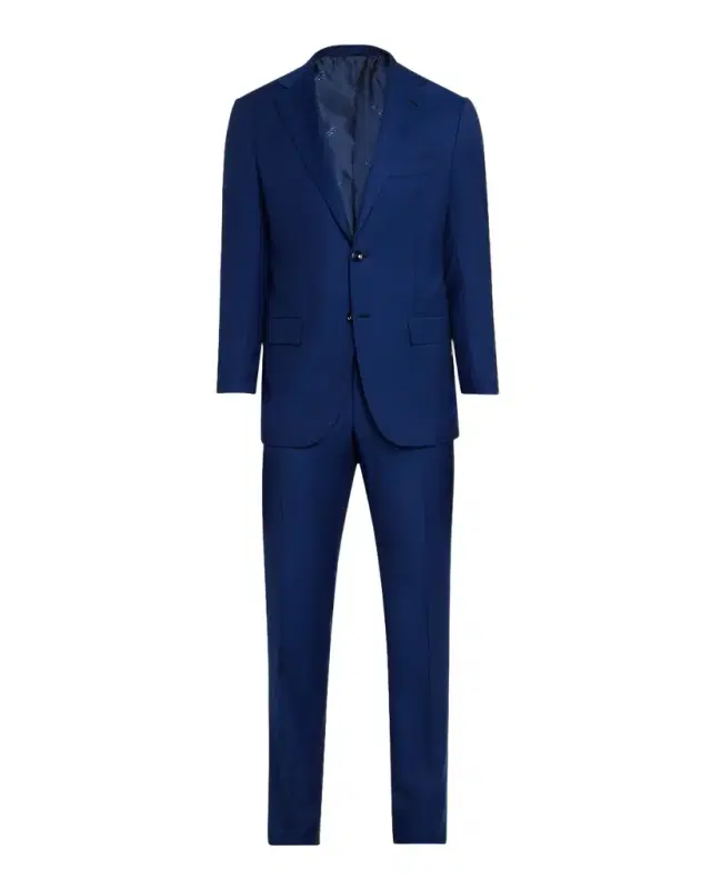 Men 's Narrow Stripe Wool Suit