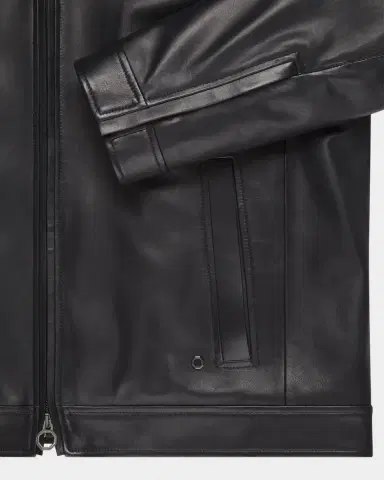 Stefano Ricci Men's Leather Moto Jacket | Thumbnail 5