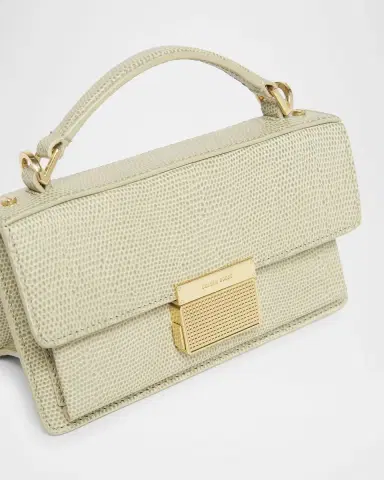 Golden Goose Venezia Small Lizard-Embossed Leather Crossbody Bag | Thumbnail 6
