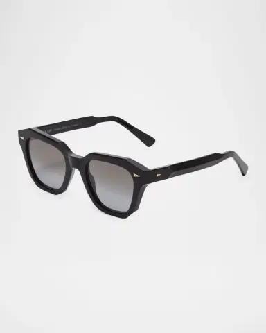 AHLEM Pont Des Arts Acetate & Nylon Square Sunglasses | Thumbnail 2