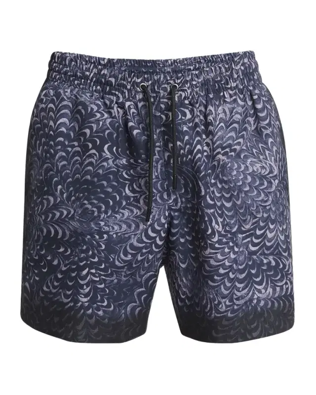 Dries Van Noten Men 's Phibbs Printed Swim Shorts